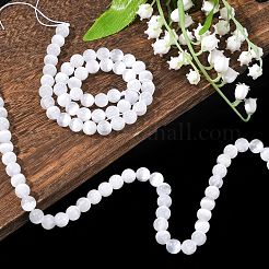 Fili di perline di selenite naturale&nbsp;LS-G-N328-025B-02