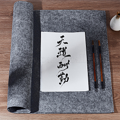Alfombra enrollable de fieltro con caligrafía china&nbsp;AJEW-WH0818-017A