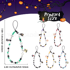 Kits de bracelets à faire soi-même sur le thème d'Halloween&nbsp;DIY-SC0031-79