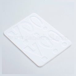 Moules en silicone pour boucles d'oreilles bricolage&nbsp;DIY-G012-14