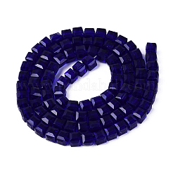 Fili di perline do vetro trasparente&nbsp;GLAA-R041-8x8mm-A13