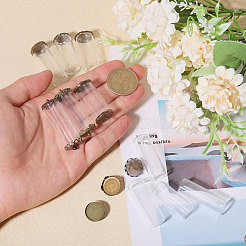 12 Set aus 3 Glasstilen mit Messing-Verbindungsanhängern&nbsp;FIND-CA0009-38