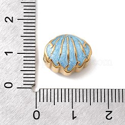 304 Edelstahl Emaille Europäische Perlen&nbsp;STAS-D153-32G