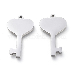 Anhänger aus Edelstahl 304&nbsp;STAS-WH0016-05-P01