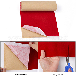1 Stück Beflockungstuch selbstklebender Stoff&nbsp;DIY-CY0001-88E