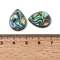 Natur Paua Muschel Anhänger&nbsp;SHEL-A006-12A
