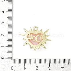 Aluminium Anhänger & Charms&nbsp;PALLOY-R151-10G-02