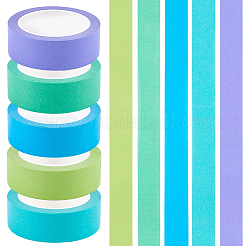 5 Rolle Abdeckband in 5 Farben&nbsp;AJEW-CP0009-37