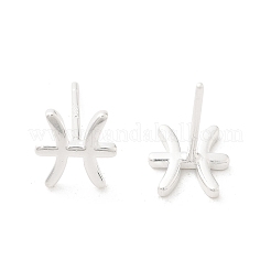 925 Orecchini in argento&nbsp;EJEW-K303-01S-12