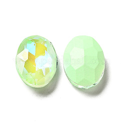Strass-Cabochons aus Glas im fluoreszierenden Mokka-Stil&nbsp;GGLA-M005-01A-214MK