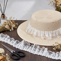 1 cinta de encaje de flores de organza&nbsp;OCOR-NB0002-85A