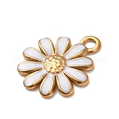 304 Edelstahl-Emaille-Anhänger&nbsp;STAS-F367-16A-G