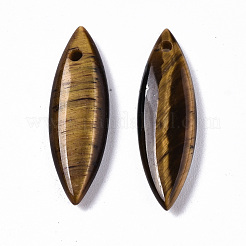 Colgantes de ojo de tigre naturales&nbsp;G-S364-078C