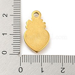 Ciondoli in acciaio inox 304&nbsp;STAS-C082-07G