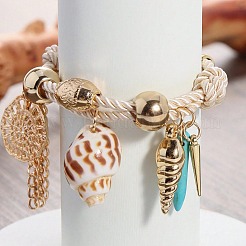 Bracelets à breloques en alliage bohème&nbsp;FS-WGD6F52-02