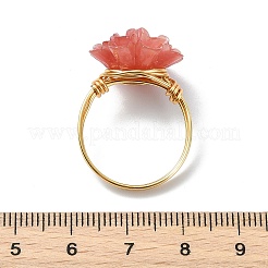 Fingerringe aus synthetischem Muschelleder&nbsp;RJEW-JR01057