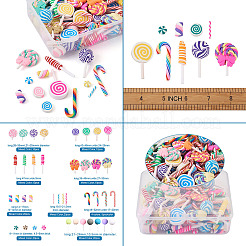 Handgemachter Ton-Cabochon&nbsp;CLAY-TA0001-06