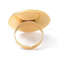 Ionenplattierung (IP) verstellbare Fingerringkomponenten aus Edelstahl 304&nbsp;STAS-P291-01H-G
