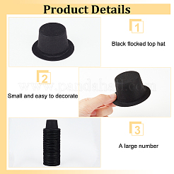 Rockiger PVC-Hut&nbsp;DIY-WH0028-75