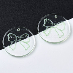 Pendentifs en résine transparente&nbsp;RESI-N030-006E