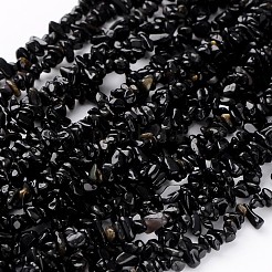 Natürlichen Obsidian Perle Stränge&nbsp;LS-F079