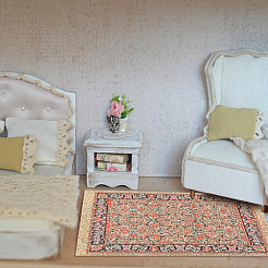 8 Stück 8 Stile Stoff Miniatur türkische Teppiche&nbsp;AJEW-GO0001-70