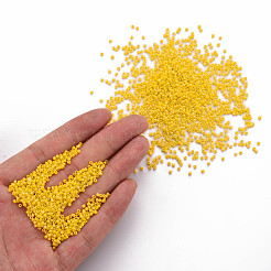 Milchglas-Zylinderförmigperlen&nbsp;SEED-S047-O-002