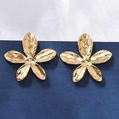 Ohrstecker aus 304 Edelstahl für Damen&nbsp;EJEW-K306-16G