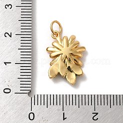 Pendentifs d'émail en laiton &nbsp;KK-K358-02A-G