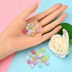 160pcs 8 Farben transparente Acrylperlen&nbsp;MACR-YW0001-91