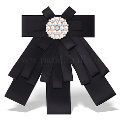 Spille con strass in raso bowknot&nbsp;JEWB-WH0020-045