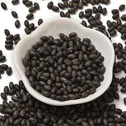 Rocailles en verre couleurs opaques&nbsp;SEED-F006-02A-01