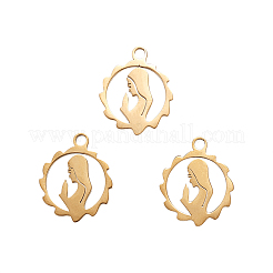 Anhänger aus Edelstahl 304&nbsp;STAS-CJC0001-01G