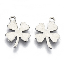 Anlaufgeschützte Charms aus Edelstahl 201&nbsp;STAS-R116-018