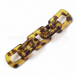 Transparentem Acryl Verknüpfung Ringe&nbsp;OACR-N009-001A-C01