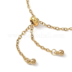 Armbänder mit Schiebeverschluss aus Edelstahl 304 für Damen&nbsp;BJEW-JB12858-01