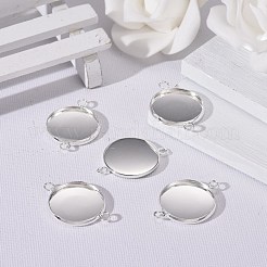 Connecteurs cabochons en acier inoxydable 201&nbsp;STAS-F191-15S-G