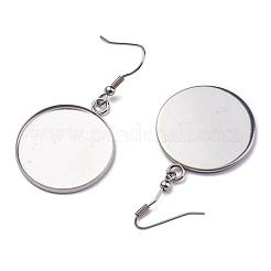 10 pz 5 ganci per orecchini in acciaio inossidabile 304&nbsp;STAS-YW0001-73