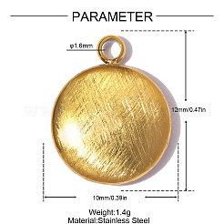 Anhänger aus 304 Edelstahl&nbsp;SA-OY001-75G