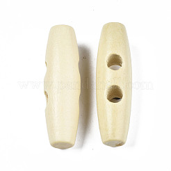 Boutons en bois avec 2 trou&nbsp;WOOD-Q036-03