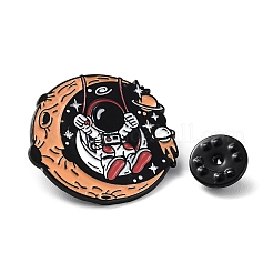 Space Theme Astronaut Emaille Pin&nbsp;JEWB-A016-01A