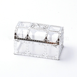 Scatola di plastica flip cover&nbsp;CON-WH0079-82B