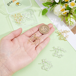 10pcs 2 Arten Messinganhänger&nbsp;KK-BBC0025-96