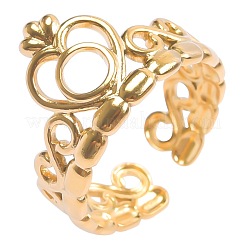 Anelli polsini in acciaio inossidabile 304 alla moda&nbsp;FS-WG08AB3-03