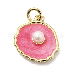 Pendentifs d'émail en laiton &nbsp;KK-A266-36G