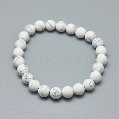 Synthetische Armbänder aus türkisfarbenem Jaspis&nbsp;BJEW-K212-B-009