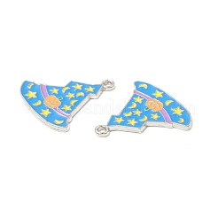 Pendentifs d'émail en alliage&nbsp;ENAM-G212-12P
