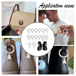 14 breloques en alliage pour chaussures sur le thème d'Halloween.&nbsp;HJEW-GO00044