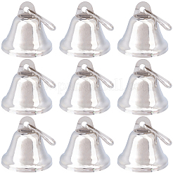 20 pz decorazione pendente campana di ferro&nbsp;AJEW-SC0031-29B