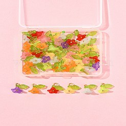 Colgantes de acrílico transparente 50pcs&nbsp;PALLOY-FS00043-06